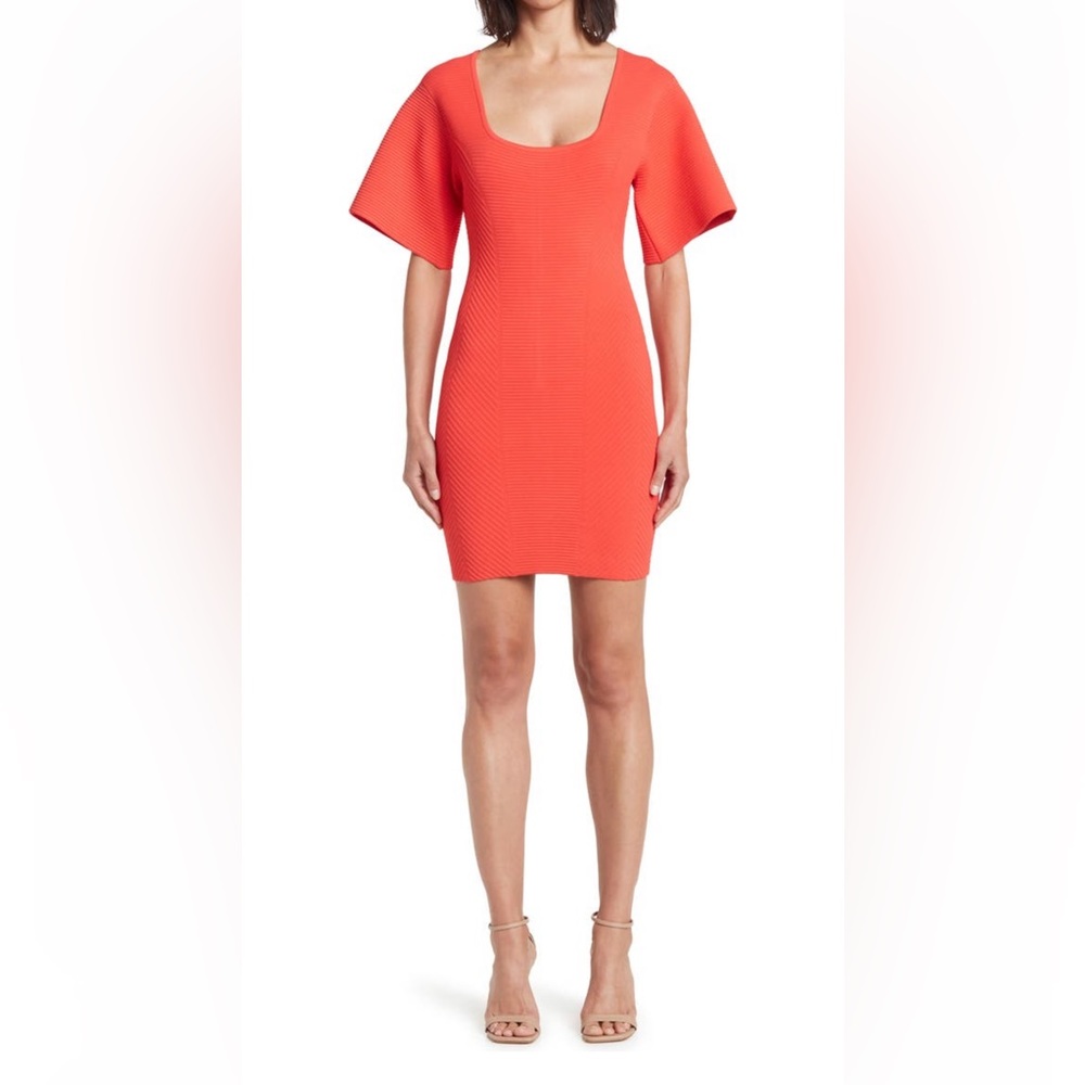 Herve Leger Mini T-shirt dress